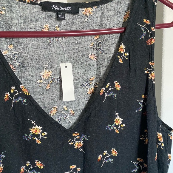 MW LINEN-BLEND MIDI DRESS - Picture 3 of 9